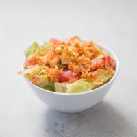 Regular Salad Bowl · Fresh lettuce mix.