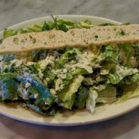 Classic Caesar Salad · Romaine Hearts, House-Made Croutons, Parmigiano-Reggiano, Creamy Caesar Dressing. Add free r...