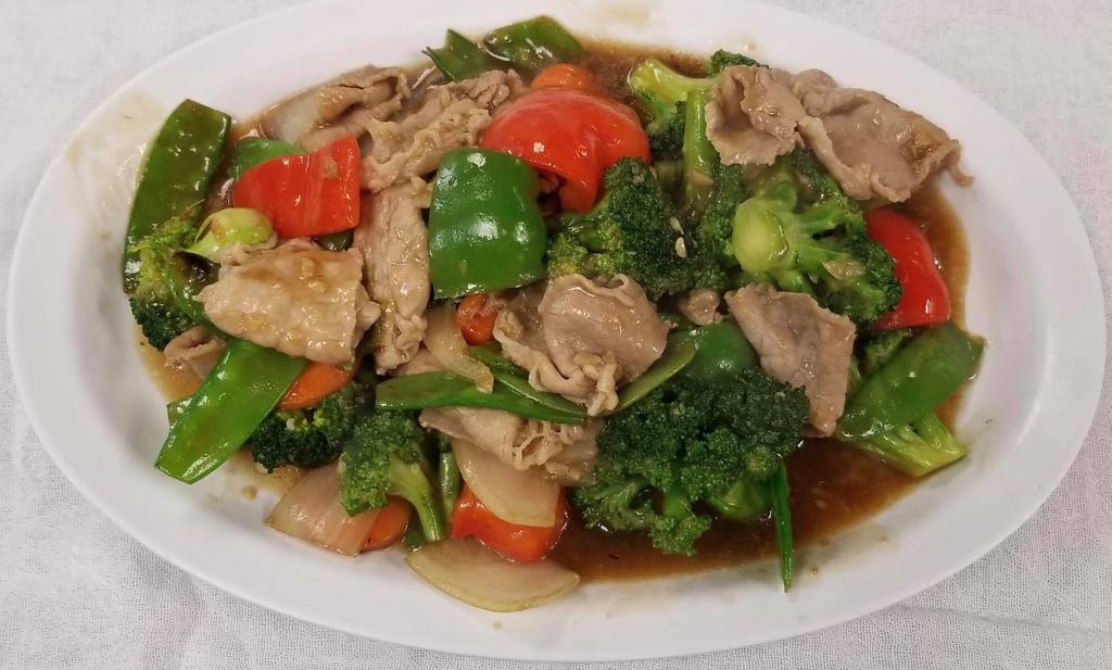 Beef Stir Fry with Mixed Vegetables · 