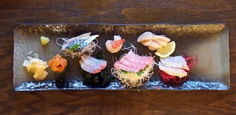 Yuzu Sashimi Set · Chefs choice of sashimi. Served with Miso soup