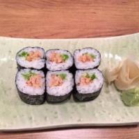 Natto Roll · Fermented sticky soybean.