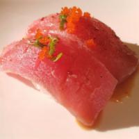 Seared Tuna · 2 pieces per order.