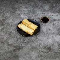 A1. Vegetable Spring Roll(2)上海春卷(2) · 2 pieces.