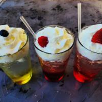 Italian Soda · Raspberry / Passion Fruit / Strawberry
