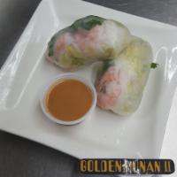 A3. Summer Roll · 2 pieces. Served with rice paper.