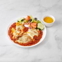 Chicken Parmigiana Dinner · Served with choice of side.
