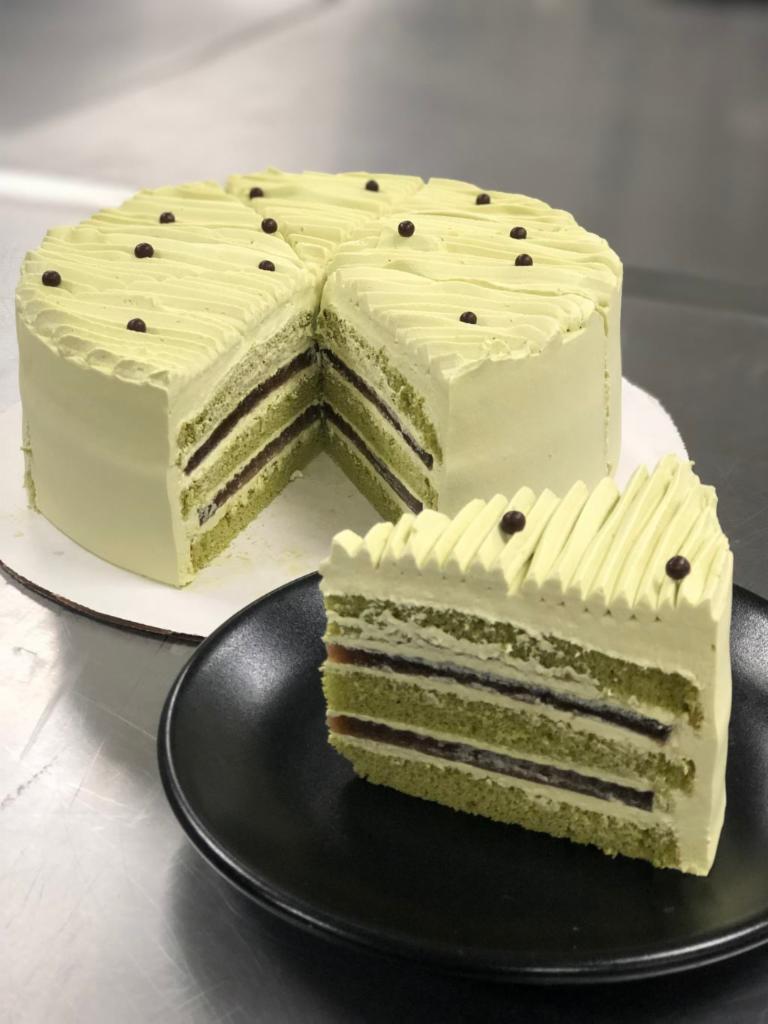 Matcha Herbal Jello Cake    · All whole cake orders need to be placed 2 days in advance.