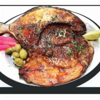 Whole Greek Fish · Grilled butterflied fish served with your choice of rice or bread.