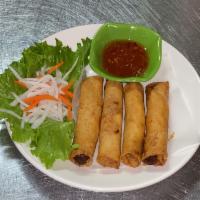 4. Cha Gio Chay · Vegetarian crispy roll. Deep-fried vegetarian crispy rolls with tofu, taro, carrot, glass no...