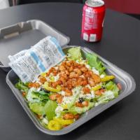 Small House Salad · Romaine lettuce, tomato, and mozzarella. Served with your choice of dressing.