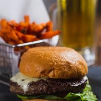 Classic Italian Burger · 8 oz. Angus beef, American cheese, lettuce and tomato.