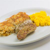 Thai Sausage and Eggs Breakfast · Served with your choice of side and toast. Oatmeal, cream of wheat, grits or bagel for an ad...