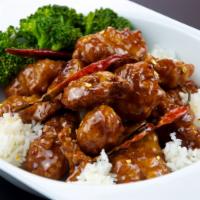C4. General Tso's Chicken · Deep fried with sweet and spicy sauce.