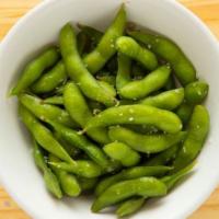 Edamame · Boiled and salted soybean pods (6.5 oz)