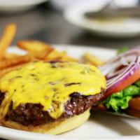 Roadhouse Burger · Homemade 8 oz. burger served with lettuce, tomato, and red onion. Also available blackened! ...