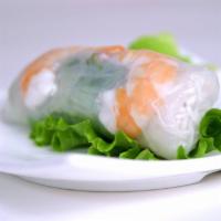 3 Soft Spring Rolls  · Chicken, shrimp, or tofu wrapped in delicate rice paper stuffed with vermicelli noodles, let...