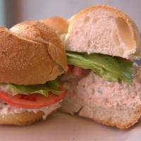 Tuna Salad Sandwich · Our special blend of tuna salad with lettuce and tomato.
