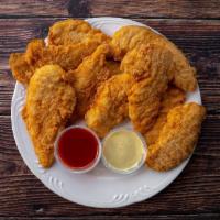 Chicken Fingers · Served with choice of sauce.