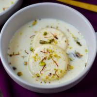 Ras malai · a rich cheesecake without a crust