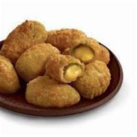 Jalapenos and Cheese Poppers · Hot and crunchy Poppers, comes with Marinara sauce