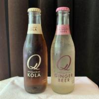 Q Soda · kola or ginger beer