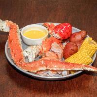 Combo L Special · 1 lb. king crab legs, 1/2 lb. shrimp (no head), 1 lobster tail.