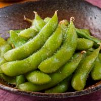 Edamame  · Soybeans.