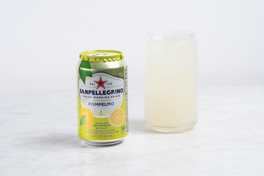 San Pellegrino Pompelmo (Grapefruit) Sparkling Water 330ml · This traditional Italian drink is made with grapefruit juice and peel, bubbly sparkling water and real sugar.