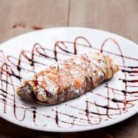 Crepes · Nutella, strawberry, banana and blueberry.