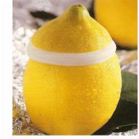 Lemon Sorbetto in a Lemon · 