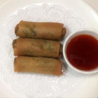 A1. Spring Roll · 3 pieces.