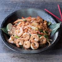 Pad Thai Noodle · Fettuccine rice noodle. Spicy.