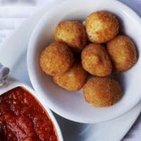 Mozz Balls · Think mozzarella sticks with our classic tomato sauce.