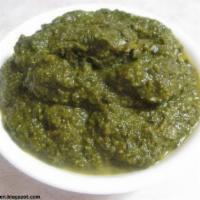 Chicken Saag · Boneless chicken cooked with spinach, ginger, garlic and spices. Served with rice.