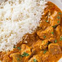 Lamb Curry · Boneless lamb cooked in a sauce made of onions, garlic, ginger and curry spices. Gluten Free...