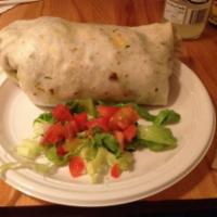 Grilled Fish Burrito · 