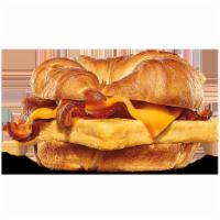 Bacon, Egg & Cheese Croissan'wich · 