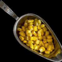 Corn · A scoop of corn kernels, off the cob!