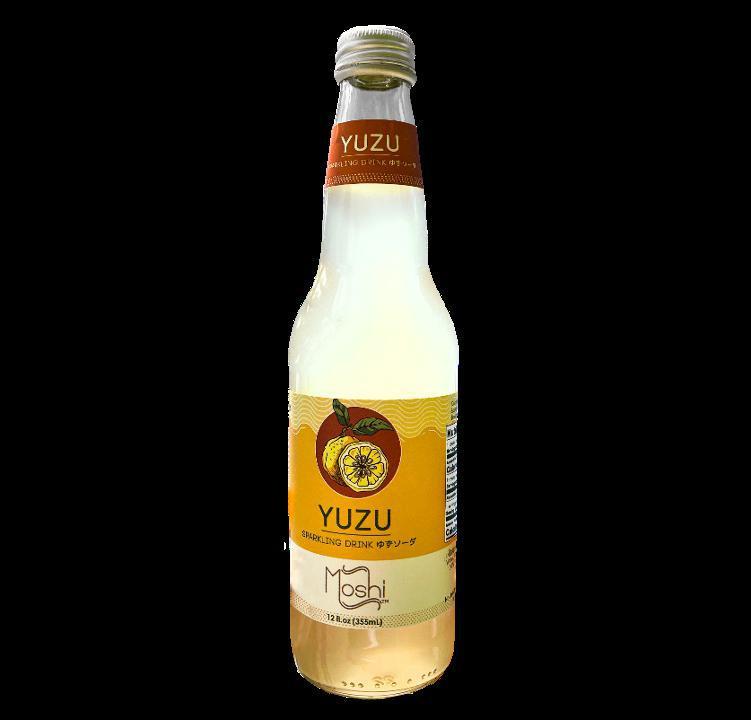 Moshi Yuzu Drink · Refreshing sparkling soda with the flavor of Yuzu, a Japanese citrus fruit!