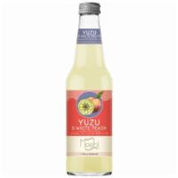 Moshi Yuzu White Peach · Refreshing sparkling soda with the flavor of Yuzu, a Japanese citrus fruit infused with whit...