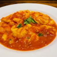 Gnocchi Pomodoro · Potato dumplings with a fresh tomato basil sauce. Substitute pesto sauce for an additional c...