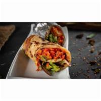'Old City' Kati Roll · Boneless '65' chicken, fried egg & green chili wrapped with tandoori vegetables & chutney in...