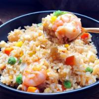 Shrimp Fried rice · Chinese fried rice dish.