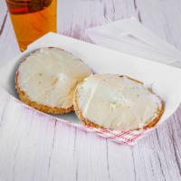 Bagel with Flavored Cream Cheese · choose one of our in-house whipped cream cheeses