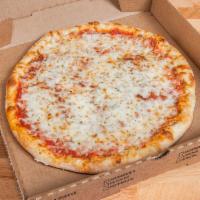 Build-Your-Own Pizza · Cheese pizza. Add toppings for an additional charge.