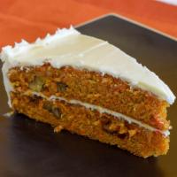 Cream Cheese Frosted Carrot Cake · 1 slice.