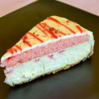 Lux Strawberry White Chocolate Cheesecake · 