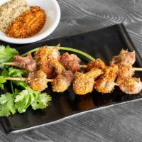 Chicken Gizzard Skewer · Grilled meat that has been cooked on a skewer. 
