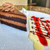 Chocolate Cake · Fudge Cake, Chocolate Cream, Chocolate Shaving