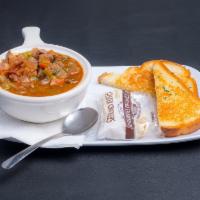 Guinness Beef Stew Soup · Tender beef, carrots, celery, peas and red potatoes slow roasted in our rich Guinness broth.
